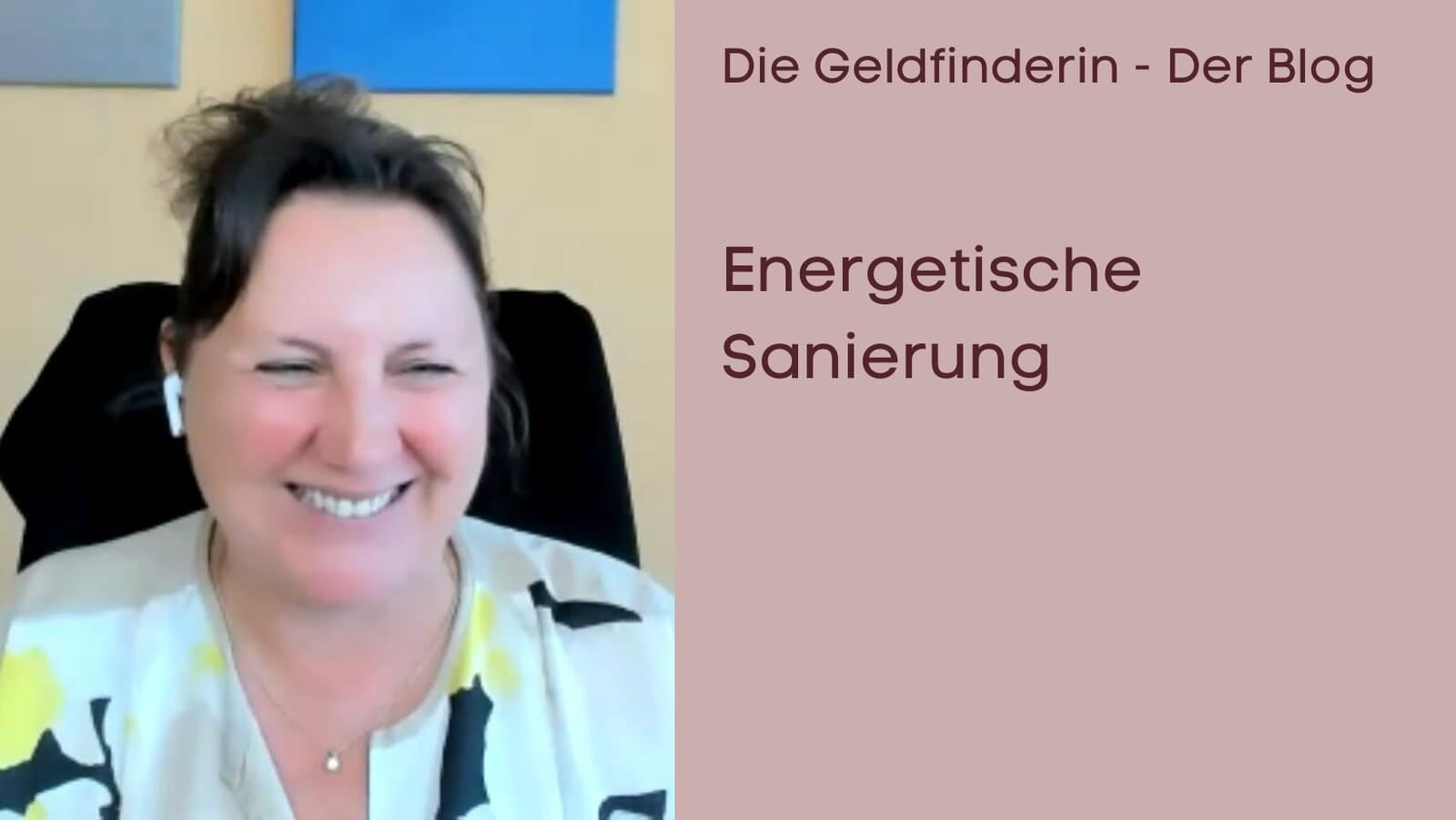 Energetische Sanierung